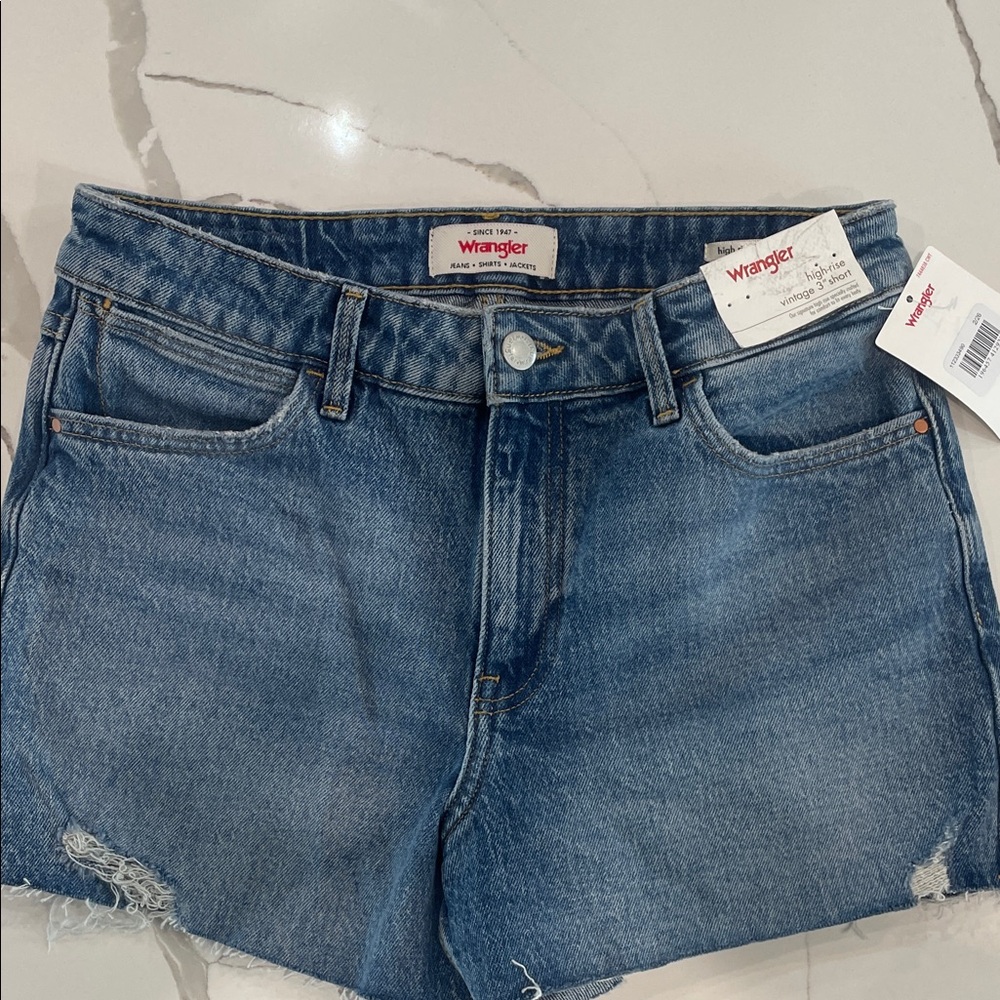 Wrangler Women's Classic Blue Jean Shorts